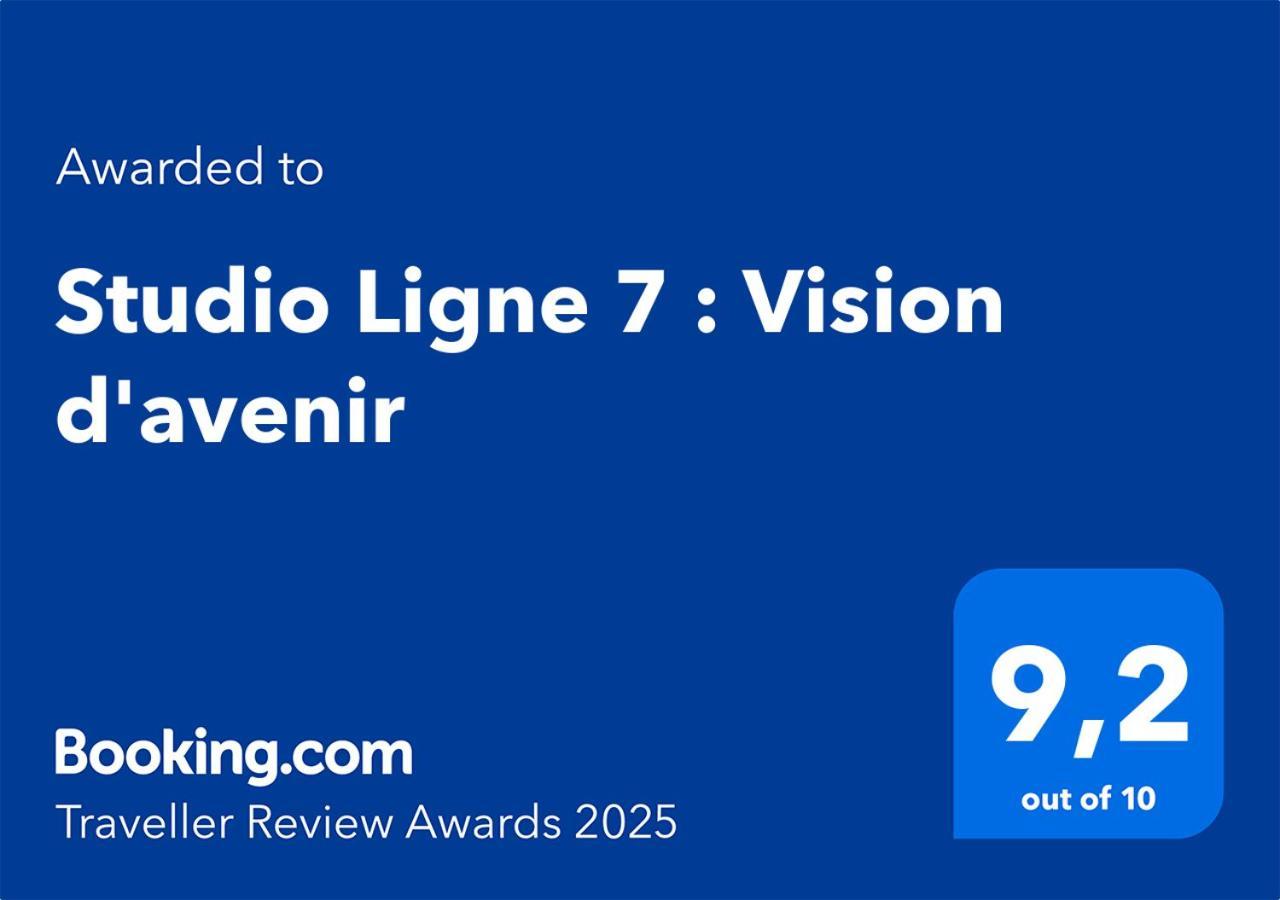 Studio Ligne 7 : Vision D'Avenir Le Kremlin-Bicêtre Buitenkant foto